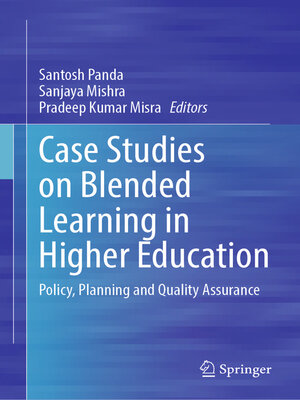 cover image of Case Studies on Blended Learning in Higher Education